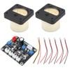 TS-DB45-Q 2Pcs Power Amplifier DB Meter Backlight Audio Level Tester