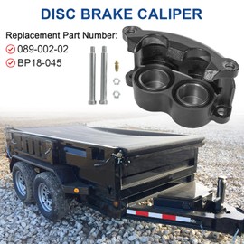 Disc Brake Caliper Replacement for Dexter 10K & 12K Hydraulic Disc Brake with Bleeder Screw BP18-045 089-002-02