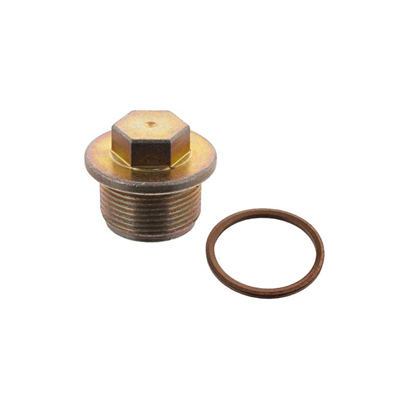 febi bilstein 19401 Oil Drain Plug with Sealing Ring, Pack