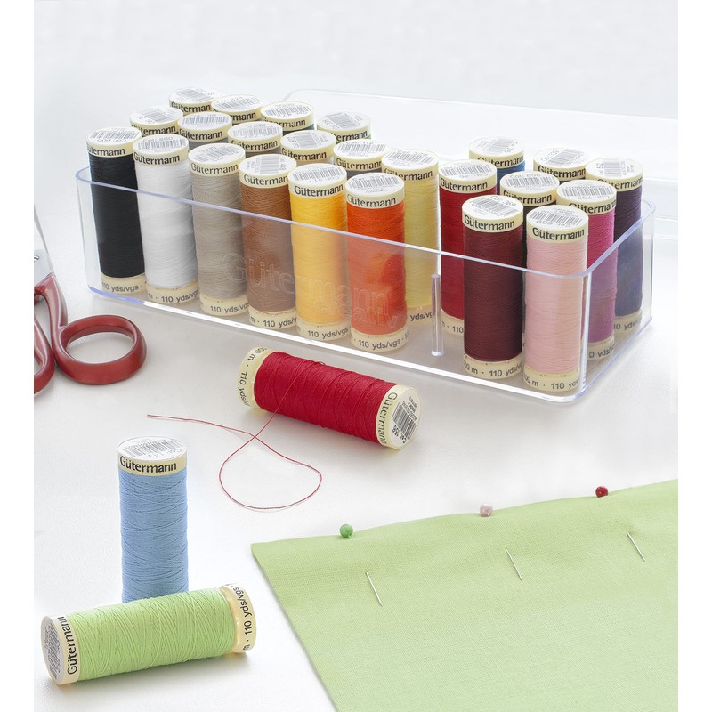 Gütermann Storage Threads, Assorted, 27 Reel Box