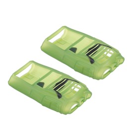 PATIKIL Two Way Radio Holder Silicone Walkie Talkie Protective Covers Rubber Soft Case Camouflage for PT-UV82 Radios Pack of 2