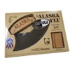 The Ulu Factory Alaska Birch Ulu Knife 6" Stainless Steel