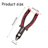 6.3" Wire Cutters, Side Cutter 3 in-1 Cable Cutters for