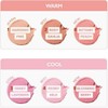 VIDIVICI Petal Glow Cream Blush/Illumination 6g, Color:02 Rosy Dahlia