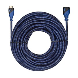 KAYO HDMI Extender - Male to Female, Extension Cable - (1-Pack) High-Speed HDMI Cable (2.0b) Supports: Ethernet, Audio Return, 4K, 3D, HD, 2160p, 18gbs, (Latest Version) HDCP 2.2 Compliant (40FT)