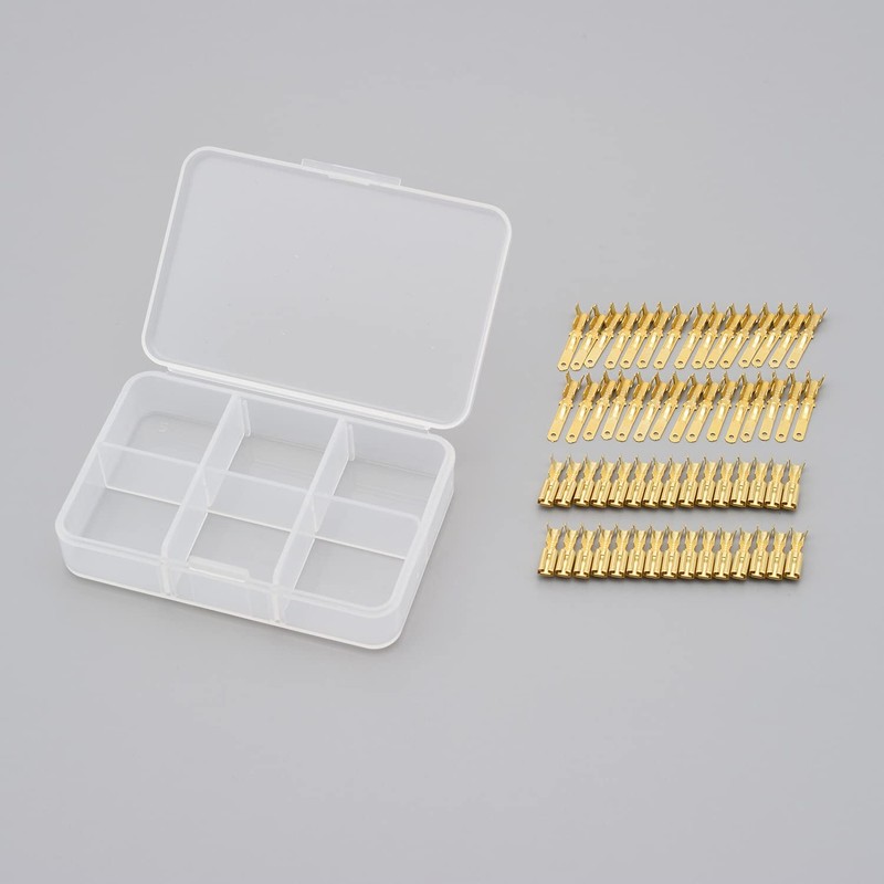 Daytona 96159 Motorcycle Flat Terminal Set, 110 Type, 30 Pieces