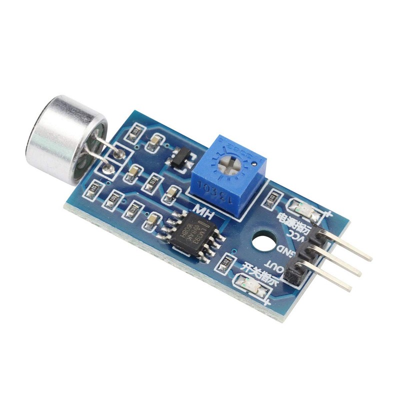 VKLSVAN 3pcs Sound Sensor Module Voice Detection Voice Control Switch