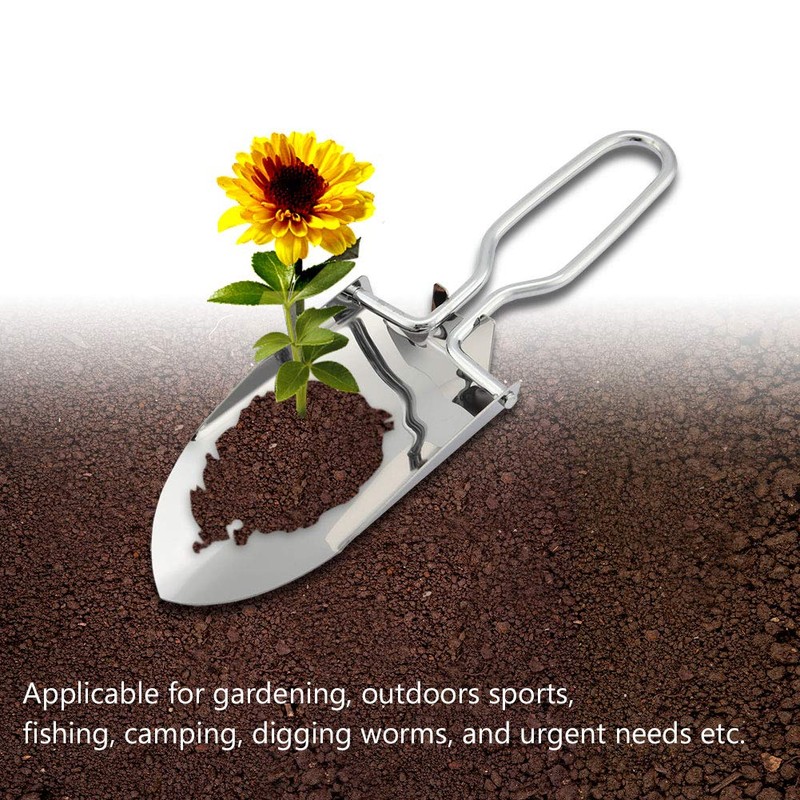 Camping Shovel, Survival Shovel Multitool, Mini Shovel Folding, for Backpacking,