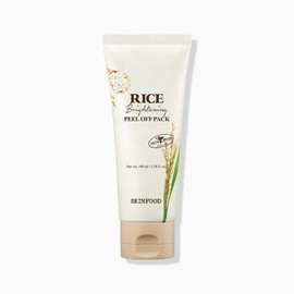 skin food [Skinfood] Rice Brightening Peel Off Pack 100ml / [스킨푸드] 라이스 브라이트닝 필 오프 팩 100ml