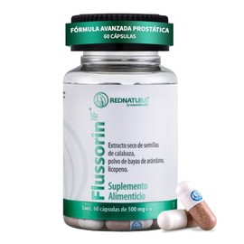 Rednatura Flussorin Suplemento Alimenticio Ingredientes Origen Natural Capsulas