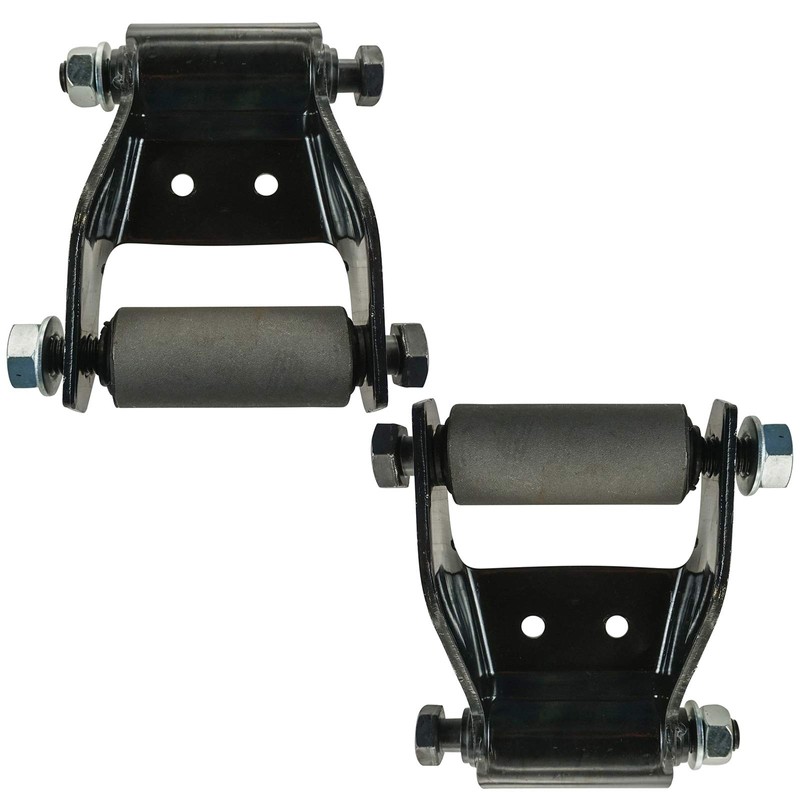 TRQ Rear Leaf Spring Shackle Repair Kit Pair Compatible with