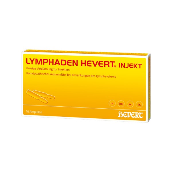 Lymphaden Hevert Injekt Ampullen, 10 pcs. Ampoules