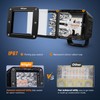 Nilight 2PCS 42W Light Bar 3Inch Cube Pod Light Amber