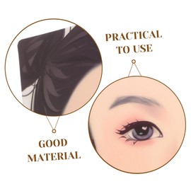 STOBOK Face Makeup Practice Board Reusable and Washable Face Painting Template for Artists for Skill Development and Creative Exploration