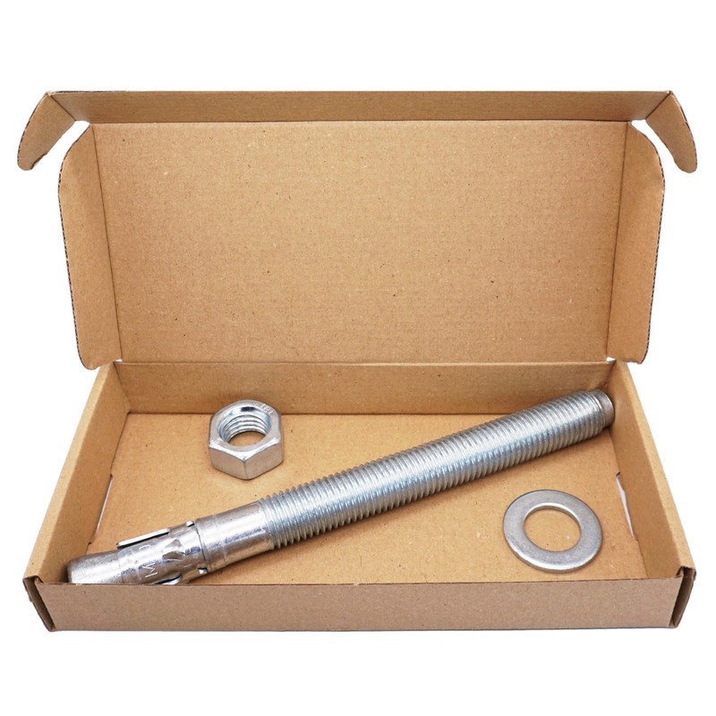 SKIR'CO (1 Piece) Galvanised Wedge Anchor M20 x 220 mm
