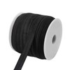 Teemico 50 Yards Elastic Stretch Foldover Ribbon Nylon Ribbon Rubber