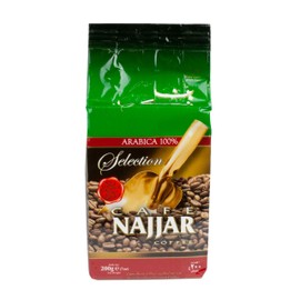 Najjar Arabic Mocha Coffee Ground with Cardamom Set of 2 x 200 g Pack