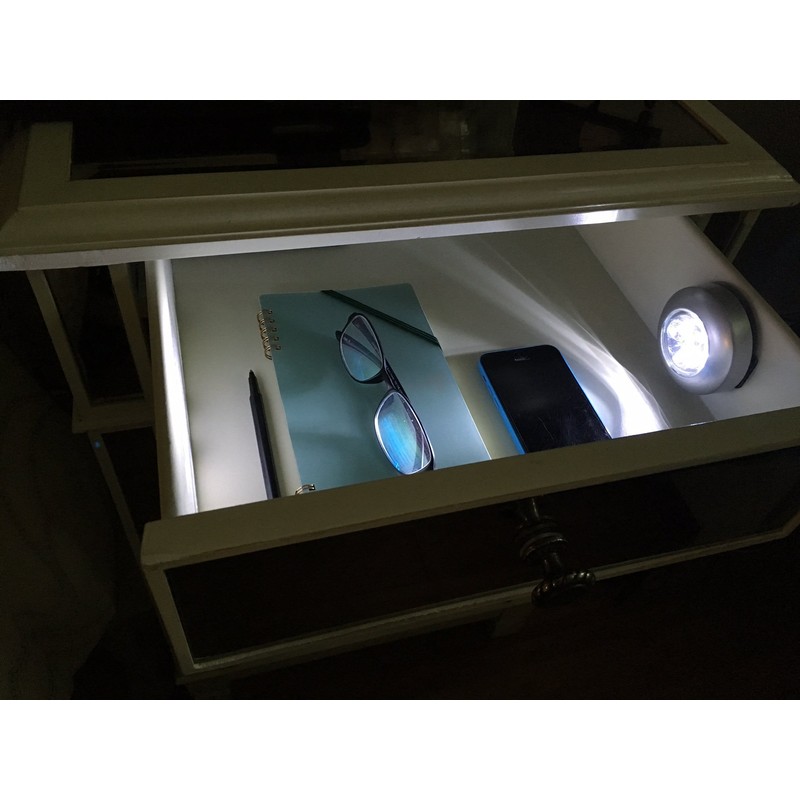 LIGHT IT! by Fulcrum, 30010-308 Stick-On Light, White, 3 Pack