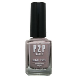 P2P Nails Vegan Neutral Nail Gel Polish - Natural Shine Scratch Free - Quick Dry - Smooth Texture in Vibrant Colors - Long Lasting Nail Art Gel Polish for all Stylish Women (Neutral Vibes)
