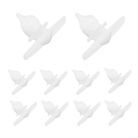 10 Pieces Car Seal Clips Front Door Seal Clips Rubber Seal Trim Seal Fasteners Compatible with Transport T5 T6 7H0837485 Automotive Fasteners