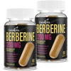 Berberine Supplement 1200mg Berberine HCL - High Bioavailability Microbeadlet Complex-AMPK Activator Support Cardiovascular Health for Women Men 180 Vegan Capsules
