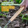 Berry&Bird Triangle Hand Hoe, 15.2'' Winged Weeder Garden Hoes with
