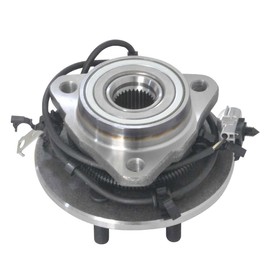 DRIVESTAR 515009 4WD Front Wheel Hub & Bearing Assembly Passenger/Right Side for Dodge Durango 1998 99 00 01 02 2003, 1997-2004 for Dodge Dakota(6 Lug 4-Wheel ABS 4WD)