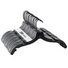 Donext Plastic Hangers with 360 Swivel Metal Hook, Heavy Duty