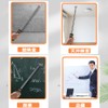 Stainless Steel Telescopic Sound Hitting Diagnostic Rod, Total Length 51.2