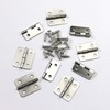 Silver Tone Mini Box Hinges 50 Sets and 200 Replacement