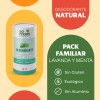 Pack X3 Desodorante Natural Lavanda Y Menta Sin Aluminio