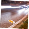 iplusmile 6pcs Reflective Driveway Markers Rectangular Road Traffic Reflectors High