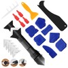 23-Piece Caulking Tool Kit – 3-in-1 Silicone Caulk Remover, Grout
