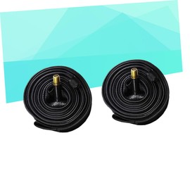 CORHAD 2pcs Gravel Bike Inner Tube Bike Tire Tube Us Cycling Tire 26x1.5 Black Butyl Rubber Soft Flexible