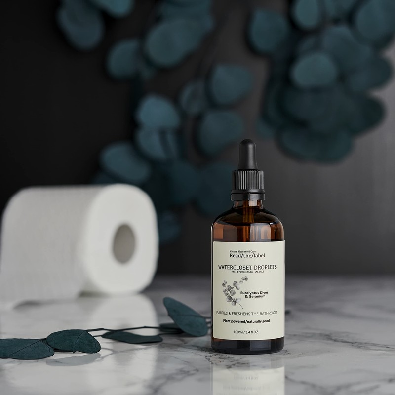 Read The Label - Eucalyptus Dives & Geranium Water-Closet Droplets