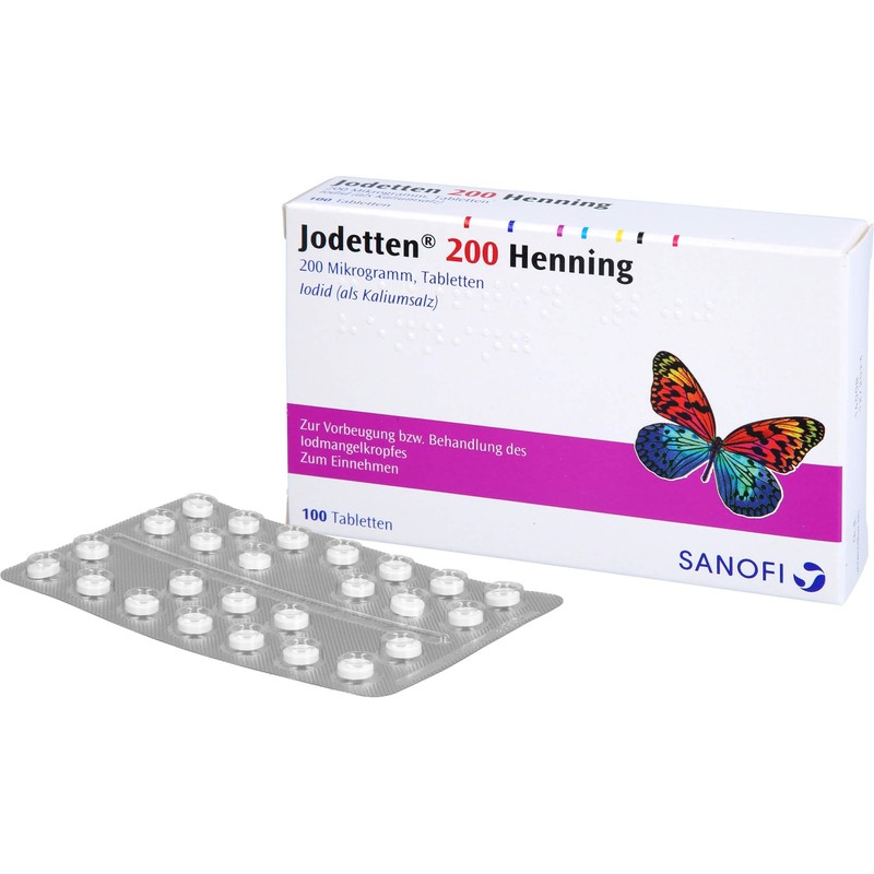 JODETTEN 200 Henning Tablets Pack of 100