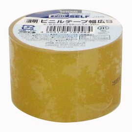 Nitoms J3448 Vinyl Tape, Wide S, Clear, 2.0 inches (50 mm) x 66.6 ft (20 m)