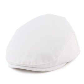 MniJiza Kids Newsboy Cap Toddler Boys Ivy Gatsby Cap Baby Vintage Driver Hat Infant Beret Hats Little Kids Cabbie Hat (4-10Y, White)