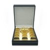 Arras Matrimoniales Para Boda de baño de Oro 24K con