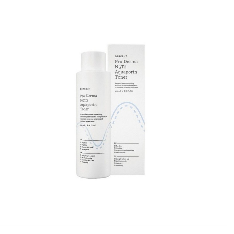 Dercent Pro Derma N5 T2 Aquaporin Toner 200ml / 더센트