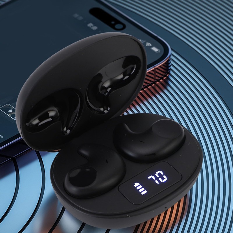 Cryfokt Ear Plugs for Sleeping, Bluetooth 5.4 Side Sleeper Earbuds