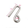 JY-MARINE Stainless Steel 316 S Hook Open End and Narrow