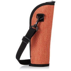 Cool Storage, D-6495 Pearl Metal Bottle Cover, Orange, Width 4.7 x Depth 3.3 x Height 10.0 in (120 x 85 x 255 mm) (not including belt)