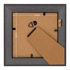 eletecpro 4x4 Picture Frames Set of 4, Ornate Frames with