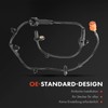 Frankberg 1x ABS Sensor 2-Pin Front Left Compatible with Jazz