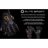 Elite Sports Goalkeeper Gloves with Wrapped Thumb and Durable Latex.