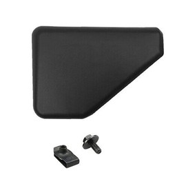 RAGBUSCLE Rear Running Board End Cap, OE: FL34 16N453 BC5YZ9/FL3Z 16A455 BA/FL3Z16A455BA, Compatible with Ford F 150 2015-2020, F-Series Super Duty 2017, Rear Left