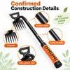 Long-Handled Manual Weeding Tool for Garden Care – Carbon Steel