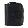 Chiemsee Leather Wallet Black, black, Minimalist