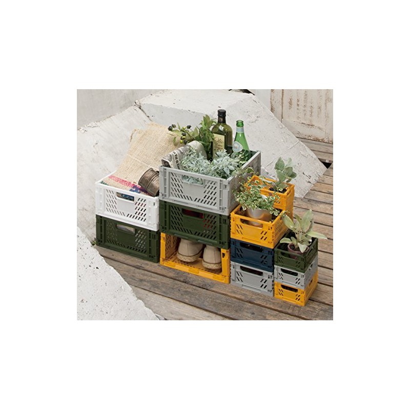 Yamada Chemical Storage Box, Khaki, When Assembled, 13.4 x 4.9